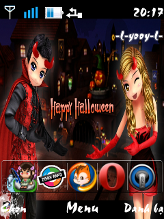 Theme halloween supper hot đây,Tải chủ đề cho điện thoại | GameDiDong